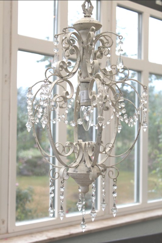 Kronleuchter Lüster romantische Lampe Deckenleuchte Shabby chic ... Kronleuchter Lüster romantische Lampe Deckenleuchte Shabby chic ...