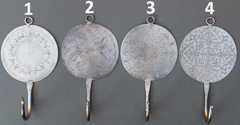 Haken Wandhaken Kleiderhaken Garderobe Bad antik shabby Vintage