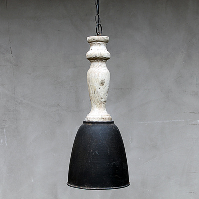 Vintage Industriestil Hngelampe schwarz