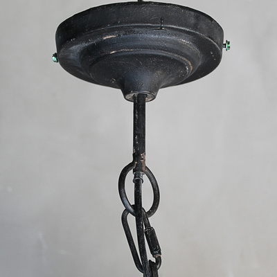 Vintage Scherenarm Hngelampe Schwarz